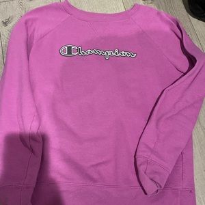 Pink Champion Crewneck